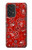 S3354 Red Classic Bandana Case Cover Custodia per Samsung Galaxy A53 5G