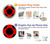 S1829 Ladybugs Dot Pattern Case Cover Custodia per OnePlus Nord CE 2 5G