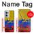 S3306 Colombia Flag Vintage Football Graphic Case Cover Custodia per OnePlus Nord CE 2 5G