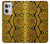 S3365 Yellow Python Skin Graphic Print Case Cover Custodia per OnePlus Nord CE 2 5G