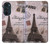 S2211 Paris Postcard Eiffel Tower Case Cover Custodia per Motorola Edge 30 Pro