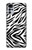 S3056 Zebra Skin Texture Graphic Printed Case Cover Custodia per Motorola Moto G22