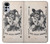 S3818 Vintage Playing Card Case Cover Custodia per Motorola Moto G22