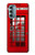 S0058 British Red Telephone Box Case Cover Custodia per Motorola Moto G Stylus 5G (2022)