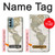 S0604 World Map Case Cover Custodia per Motorola Moto G Stylus 5G (2022)