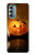 S1083 Pumpkin Spider Candles Halloween Case Cover Custodia per Motorola Moto G Stylus 5G (2022)