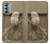 S1386 Paper Sculpture Owl Case Cover Custodia per Motorola Moto G Stylus 5G (2022)