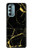 S2896 Gold Marble Graphic Printed Case Cover Custodia per Motorola Moto G Stylus 5G (2022)