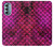 S3051 Pink Mermaid Fish Scale Case Cover Custodia per Motorola Moto G Stylus 5G (2022)