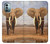 S0310 African Elephant Case Cover Custodia per Nokia G11, G21