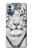 S2553 White Tiger Case Cover Custodia per Nokia G11, G21