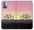 S3252 Bicycle Sunset Case Cover Custodia per Nokia G11, G21