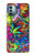 S3255 Colorful Art Pattern Case Cover Custodia per Nokia G11, G21