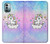 S3256 Cute Unicorn Cartoon Case Cover Custodia per Nokia G11, G21