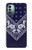 S3357 Navy Blue Bandana Pattern Case Cover Custodia per Nokia G11, G21