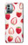 S3481 Strawberry Case Cover Custodia per Nokia G11, G21