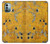 S3528 Bullet Rusting Yellow Metal Case Cover Custodia per Nokia G11, G21