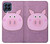 S3269 Pig Cartoon Case Cover Custodia per Samsung Galaxy M53