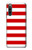 S2364 Red and White Striped Case Cover Custodia per Sony Xperia 10 IV S2364 Red and White Striped Case Cover Custodia per Sony Xperia 10 IV