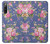 S3265 Vintage Flower Pattern Case Cover Custodia per Sony Xperia 10 IV