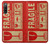 S3552 Vintage Fragile Label Art Case Cover Custodia per Sony Xperia 10 IV