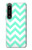 S1723 Mint Chevron Zigzag Case Cover Custodia per Sony Xperia 1 IV S1723 Mint Chevron Zigzag Case Cover Custodia per Sony Xperia 1 IV