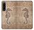 S3214 Seahorse Skeleton Fossil Case Cover Custodia per Sony Xperia 1 IV S3214 Seahorse Skeleton Fossil Case Cover Custodia per Sony Xperia 1 IV