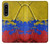 S3306 Colombia Flag Vintage Football Graphic Case Cover Custodia per Sony Xperia 1 IV