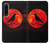 S3328 Crow Red Moon Case Cover Custodia per Sony Xperia 1 IV