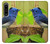 S3839 Bluebird of Happiness Blue Bird Case Cover Custodia per Sony Xperia 1 IV