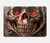 S1675 Skull Blood Tattoo Case Cover Custodia per MacBook Air 13″ (2022,2025) - A2681, A3113, A3240