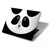 S2085 Panda Minimalist Case Cover Custodia per MacBook Air 13″ (2022,2025) - A2681, A3113, A3240