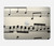 S3082 Music Sheet Case Cover Custodia per MacBook Air 13″ (2022,2025) - A2681, A3113, A3240