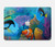 S3227 Underwater World Cartoon Case Cover Custodia per MacBook Air 13″ (2022,2024) - A2681, A3113