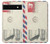 S3551 Vintage Airmail Envelope Art Case Cover Custodia per Google Pixel 6a