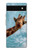 S3680 Cute Smile Giraffe Case Cover Custodia per Google Pixel 6a