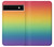 S3698 LGBT Gradient Pride Flag Case Cover Custodia per Google Pixel 6a