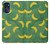 S3286 Banana Fruit Pattern Case Cover Custodia per Motorola Moto G (2022)