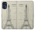 S3474 Eiffel Architectural Drawing Case Cover Custodia per Motorola Moto G (2022)