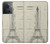 S3474 Eiffel Architectural Drawing Case Cover Custodia per OnePlus Ace