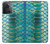 S3414 Green Snake Scale Graphic Print Case Cover Custodia per OnePlus 10R