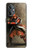 S0796 Japan Red Samurai Case Cover Custodia per OnePlus Nord N20 5G