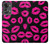 S2933 Pink Lips Kisses on Black Case Cover Custodia per OnePlus Nord 2T