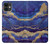S3906 Navy Blue Purple Marble Case Cover Custodia per iPhone 11