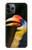 S3876 Colorful Hornbill Case Cover Custodia per iPhone 11 Pro