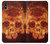 S3881 Fire Skull Case Cover Custodia per iPhone XS Max
