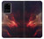 S3897 Red Nebula Space Case Cover Custodia per Samsung Galaxy S20 Ultra