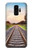 S3866 Railway Straight Train Track Case Cover Custodia per Samsung Galaxy S9 Plus