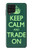 S3862 Keep Calm and Trade On Case Cover Custodia per Samsung Galaxy A22 4G