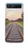 S3866 Railway Straight Train Track Case Cover Custodia per Samsung Galaxy Z Flip 5G